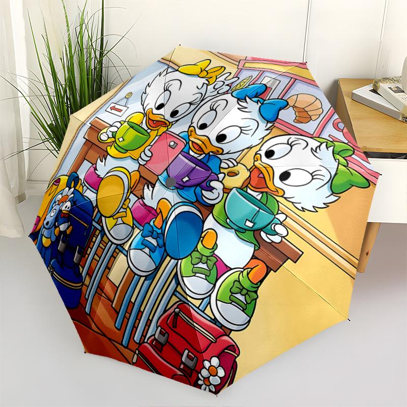 1pc Disney Duck Family Automatic Opening Folding Umbrella with 8-Bone Iron Frame - Perfect for Fans, Travelers, Everyday Use, and Festive Gi
1pc Disney Duck Family Automatic Opening Folding Umbrella with 8-Bone Iron Frame - Perfect for Fans, Travelers, Everyday Use, and Festive Gi