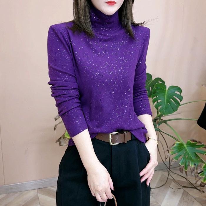 Autumn/Winter Versatile Loose Long-Sleeve Women s T-Shirt - Fashionable Base Layer for Moms M фиолетовый
Autumn/Winter Versatile Loose Long-Sleeve Women s T-Shirt - Fashionable Base Layer for Moms M фиолетовый