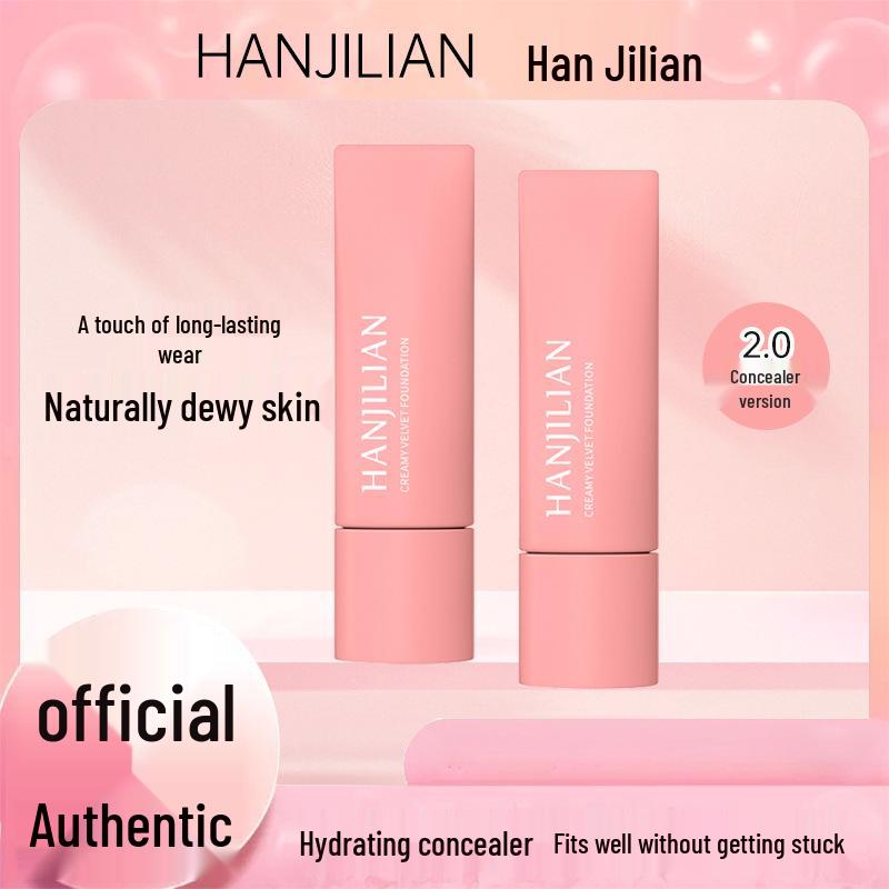 Han Ji Lian Creamy Velvet Foundation: Lightweight, Brightening & Moisturizing for Non-Cakey, Long-Lasting Coverage 30g
Han Ji Lian Creamy Velvet Foundation: Lightweight, Brightening & Moisturizing for Non-Cakey, Long-Lasting Coverage 30g