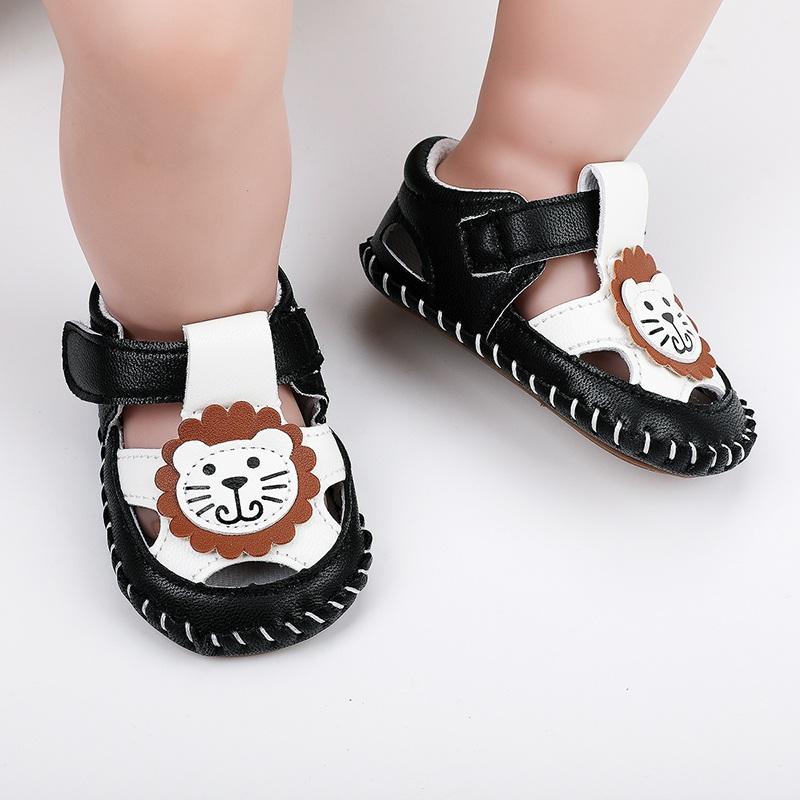 Детские сандалии с рисунком льва, первые ходунки для маленьких мальчиков, обувь для новорожденных девочек, летняя пляжная обувь для младенцев на мягкой подошве 3
Детские сандалии с рисунком льва, первые ходунки для маленьких мальчиков, обувь для новорожденных девочек, летняя пляжная обувь для младенцев на мягкой подошве 3