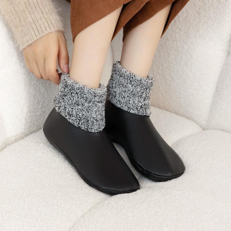 1 Pair Non Slip Bottom Winter Waterproof Thick Velvet Warm Socks for Men Women Leather Floor Socks B сірий колір
1 Pair Non Slip Bottom Winter Waterproof Thick Velvet Warm Socks for Men Women Leather Floor Socks B сірий колір