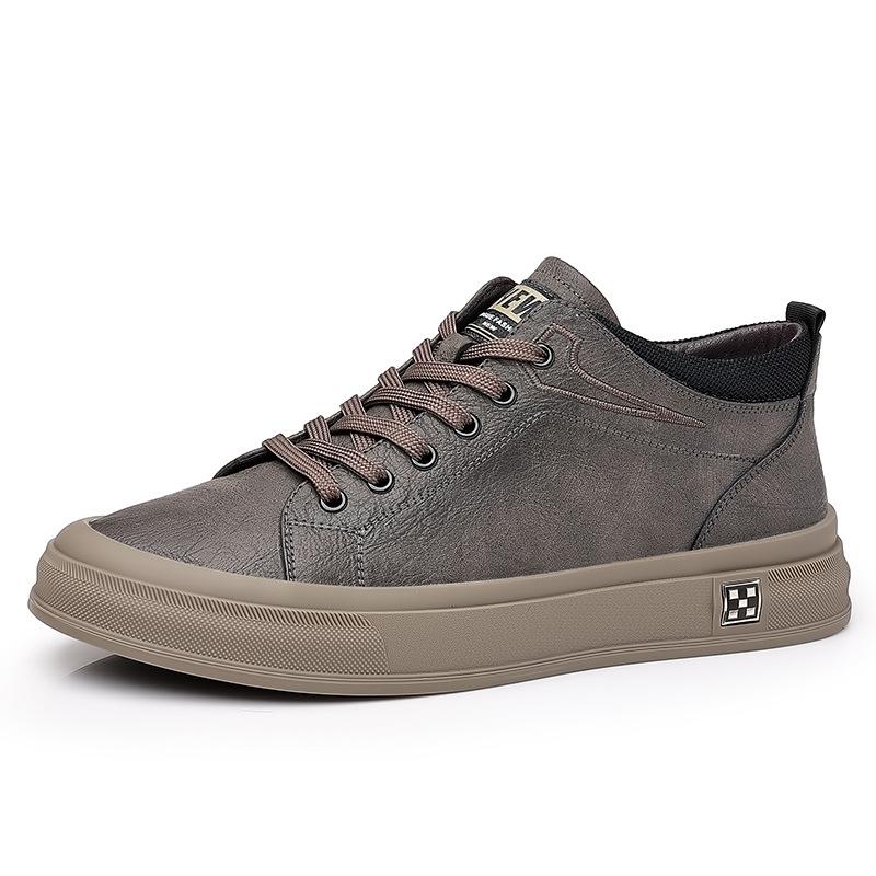 Новые мужские туфли из натуральной кожи, повседневная обувь, весна-осень, плоская обувь для скейтбординга, уличные крутые кроссовки из коровьей кожи 44 серый
Новые мужские туфли из натуральной кожи, повседневная обувь, весна-осень, плоская обувь для скейтбординга, уличные крутые кроссовки из коровьей кожи 44 серый