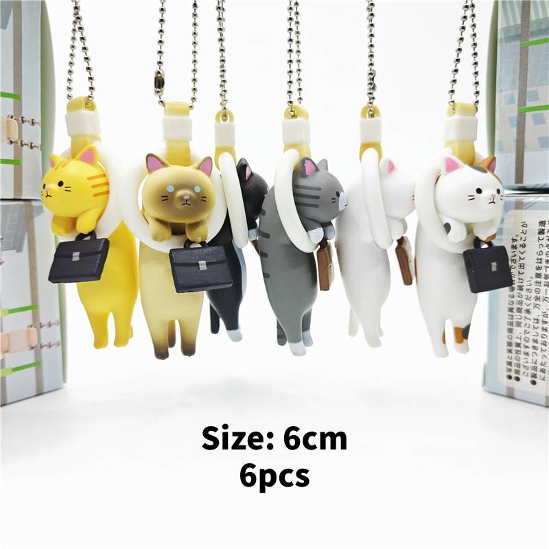 Hanging Ring Commuter Cat Blind Box Cute Fashion Personality Accessories Toy
Hanging Ring Commuter Cat Blind Box Cute Fashion Personality Accessories Toy