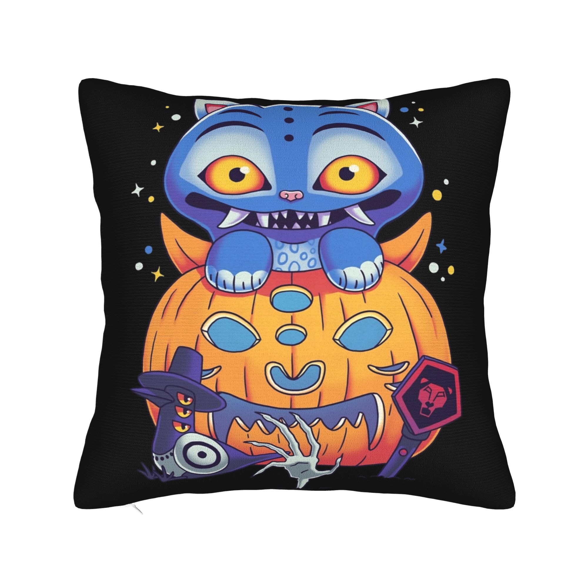 KPop Demon Hunters Halloween BlueTiger Pillowcase Printed Polyester Cushion Cover Decoration Throw Pillow Case Cover Home 12x12Inch
KPop Demon Hunters Halloween BlueTiger Pillowcase Printed Polyester Cushion Cover Decoration Throw Pillow Case Cover Home 12x12Inch
