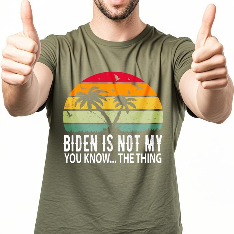 Plus Size Tshirt O Neck t shirt Brand Sunset Palm Trees Biden Not My Thing Fashionable Boys Tee shirt Solid Color Tshirt 4XL
Plus Size Tshirt O Neck t shirt Brand Sunset Palm Trees Biden Not My Thing Fashionable Boys Tee shirt Solid Color Tshirt 4XL