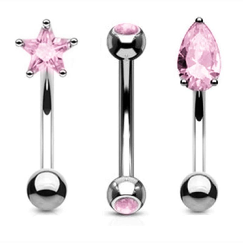 3PCS Heart Eyebrow Piercing Set Crystal Curved Barbell Piercing Flower Rook Earring Bulk CZ Star Eyebrow Ring Pack Daith Earring
3PCS Heart Eyebrow Piercing Set Crystal Curved Barbell Piercing Flower Rook Earring Bulk CZ Star Eyebrow Ring Pack Daith Earring
