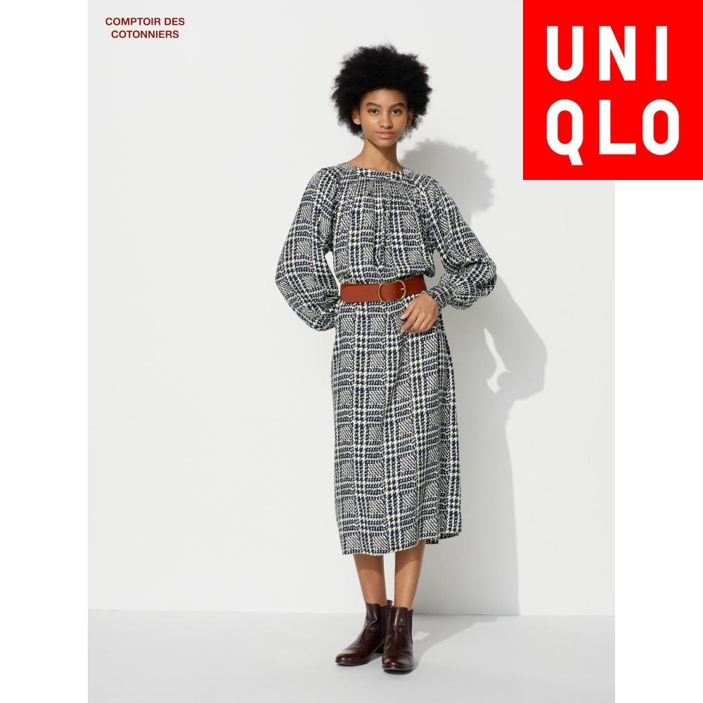 Длинное платье Uniqlo Japan Rayon Print 
Длинное платье Uniqlo Japan Rayon Print
