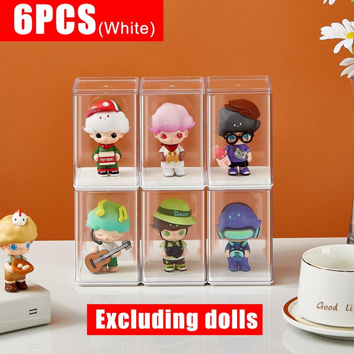 6pcs Blind Box Storage Display Rack Organizer Box Acrylic Bubble Mart Cabinet Handmade Dustproof Desktop Storage Toys Organizer
6pcs Blind Box Storage Display Rack Organizer Box Acrylic Bubble Mart Cabinet Handmade Dustproof Desktop Storage Toys Organizer