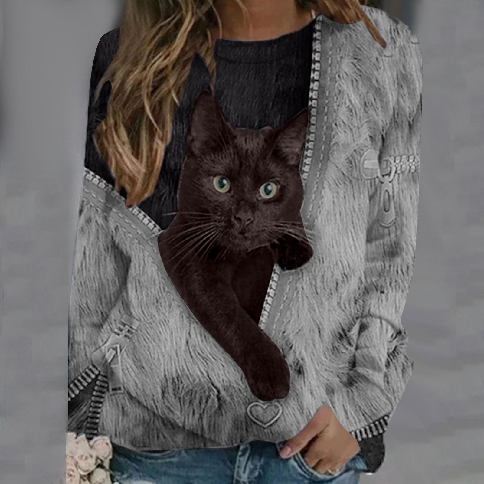 Women Plus Size Cartoon Print And Ainter T Shirt O-Neck Long Sleeve Loose T-Shirts Casual Oversized Tops XXL
Women Plus Size Cartoon Print And Ainter T Shirt O-Neck Long Sleeve Loose T-Shirts Casual Oversized Tops XXL