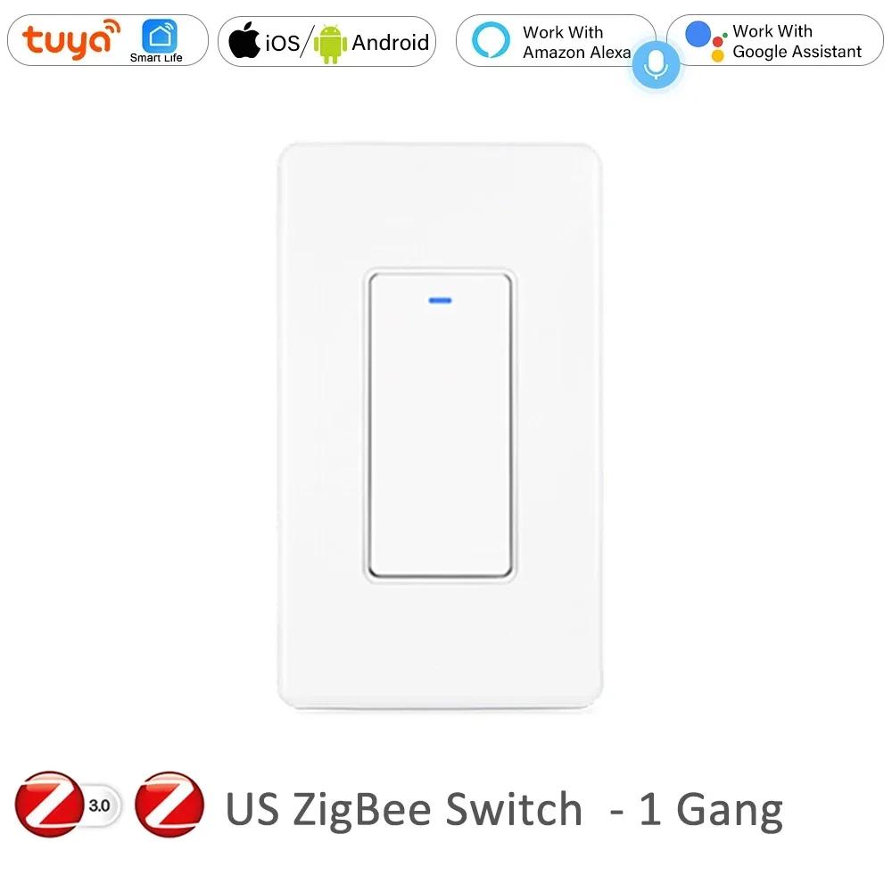 US AU ZigBee 3.0 Tuya Smart Life Wireless Push Button Switch Wall Voice Remote Control Two With Neutral USA 1 2 3 4 Gang Single Way
US AU ZigBee 3.0 Tuya Smart Life Wireless Push Button Switch Wall Voice Remote Control Two With Neutral USA 1 2 3 4 Gang Single Way