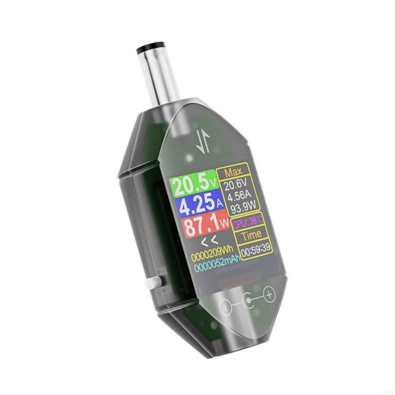 600W Digital Current Tester Digital Power Capacity Meter 4.5-50V 12A прозорий колір чорний
600W Digital Current Tester Digital Power Capacity Meter 4.5-50V 12A прозорий колір чорний