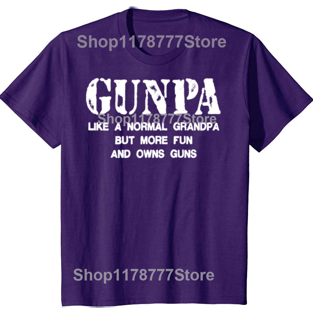 Gunpa Like A Normal Grandpa But More Fun and Owns Guns T Shirts Gifts Mens Clothing Fashion Casual Loose Oversized T Shirt 4XL
Gunpa Like A Normal Grandpa But More Fun and Owns Guns T Shirts Gifts Mens Clothing Fashion Casual Loose Oversized T Shirt 4XL