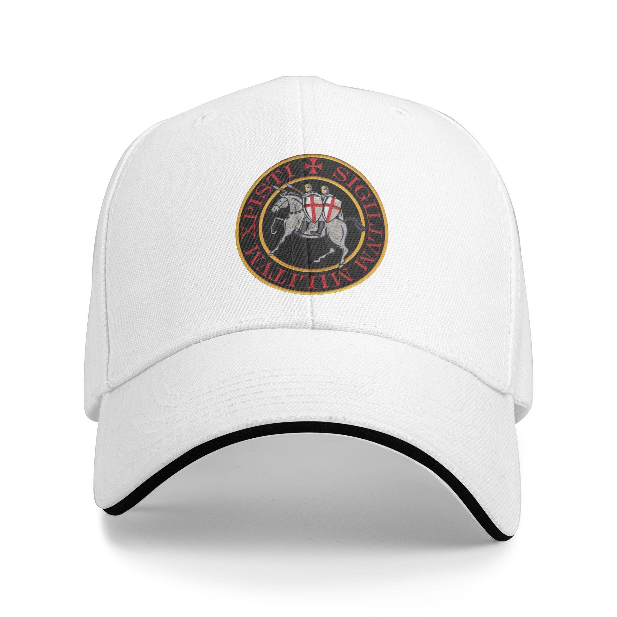 Knights Templar Flag With Coat of Arms Baseball Cap Unisex WoUnisex Breathable Medieval Warrior Cross Dad Hat Streetwear Snapback Hats One Size
Knights Templar Flag With Coat of Arms Baseball Cap Unisex WoUnisex Breathable Medieval Warrior Cross Dad Hat Streetwear Snapback Hats One Size