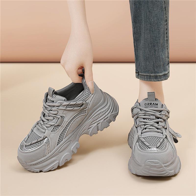 Thick-soled cm small dad shoes heightened fashion new breathable mesh casual sports comfortable versatile women s shoes 40
Thick-soled cm small dad shoes heightened fashion new breathable mesh casual sports comfortable versatile women s shoes 40