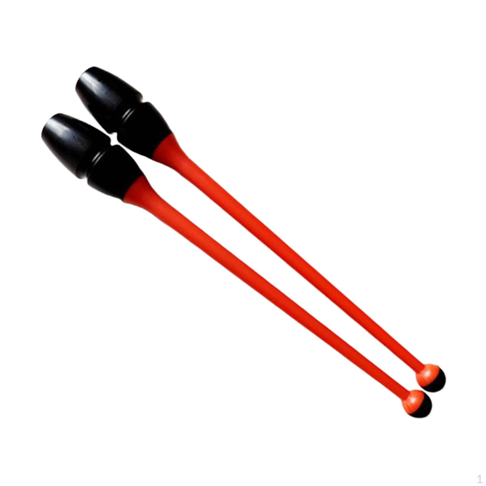 2 36cm (14.17 Inch) Rubber Rhythmic Gymnastics Sticks, for Children And Adults, Dance, Fitness помаранчевий
2 36cm (14.17 Inch) Rubber Rhythmic Gymnastics Sticks, for Children And Adults, Dance, Fitness помаранчевий