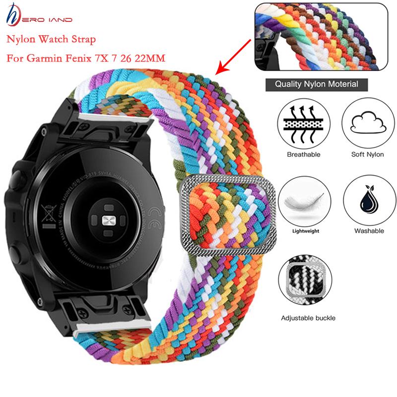 Heroland 26 22MM Loop эластичный нейлоновый ремешок для часов Garmin Fenix 7X 7 сменный дышащий спортивный ремешок с быстрой и легкой фиксацией на запястье Garmin Fenix 7X 26MM
Heroland 26 22MM Loop эластичный нейлоновый ремешок для часов Garmin Fenix 7X 7 сменный дышащий спортивный ремешок с быстрой и легкой фиксацией на запястье Garmin Fenix 7X 26MM