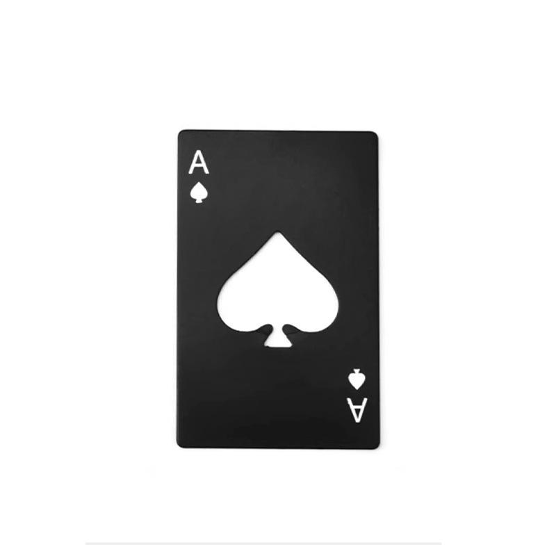 Beer Opener - Black Jack A Card Style Bottle Opener - Creative Playing Card Bottle Opener - Stainless Steel Household Bottle Opener 2pcs чорний
Beer Opener - Black Jack A Card Style Bottle Opener - Creative Playing Card Bottle Opener - Stainless Steel Household Bottle Opener 2pcs чорний