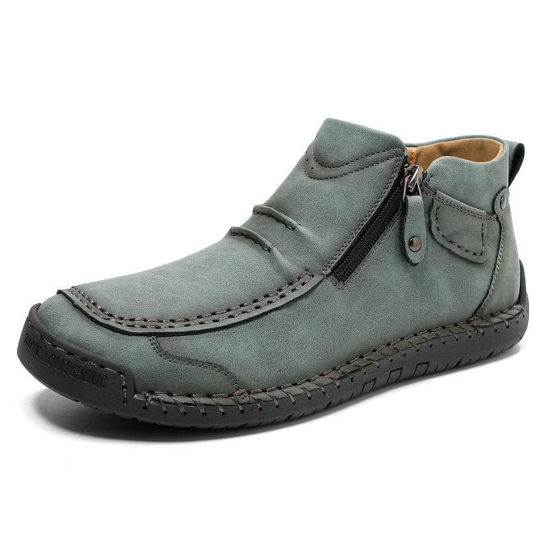 Big Size Men s Outdoor Casual oes Flat Sole Handmade Stitching Zip Ankle Boots Martin Boots 48
Big Size Men s Outdoor Casual oes Flat Sole Handmade Stitching Zip Ankle Boots Martin Boots 48
