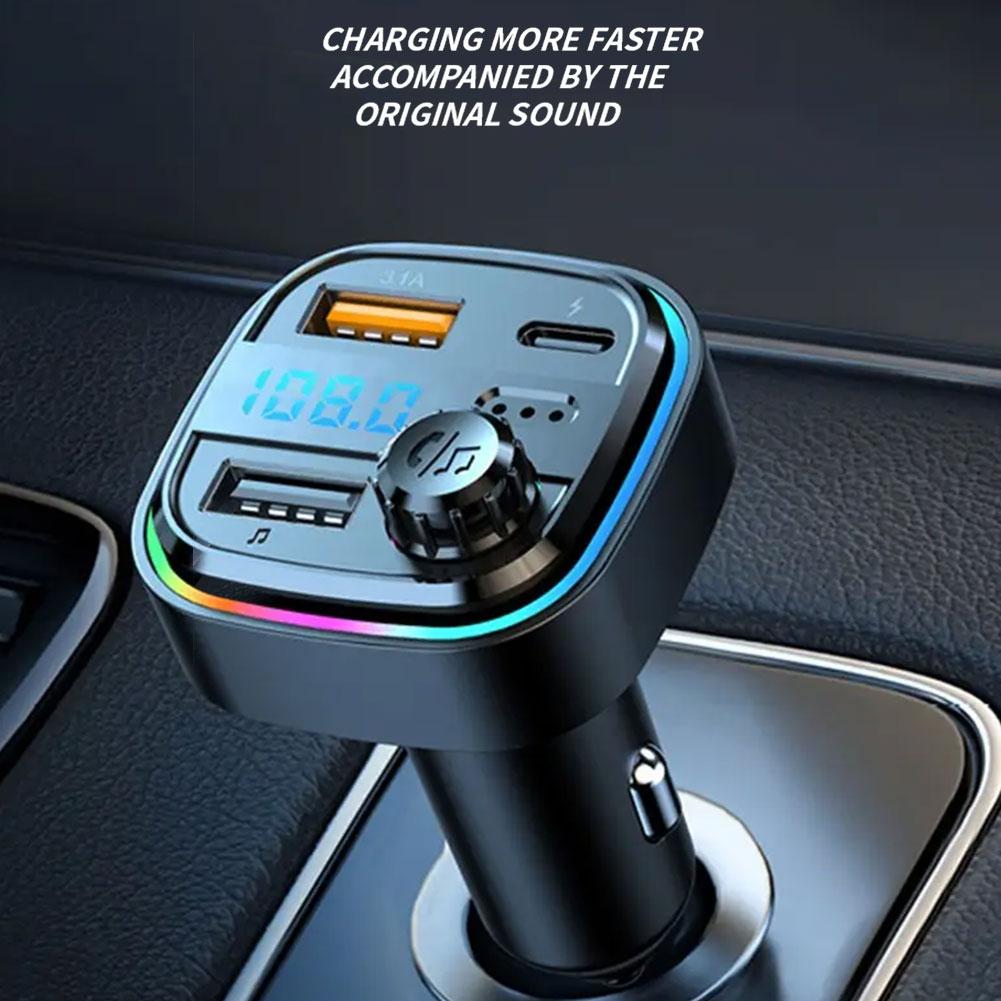 Car MP3 Player Bluetooth 5.0 FM Transmitter PD25W Fast Car Accessories Charger Adapter Mobile Phone Charging X1W5
Car MP3 Player Bluetooth 5.0 FM Transmitter PD25W Fast Car Accessories Charger Adapter Mobile Phone Charging X1W5