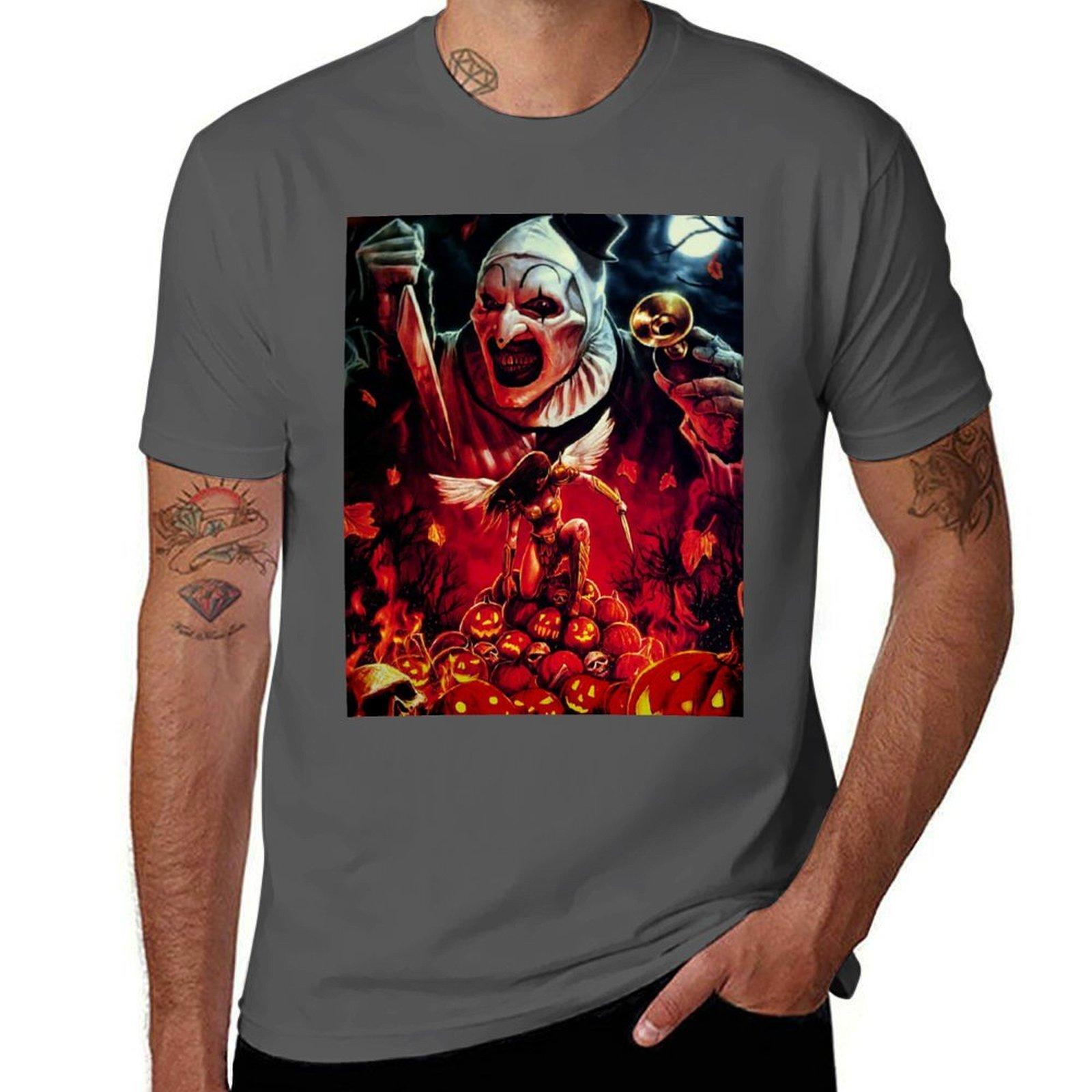 Terrifier art the clown horror merch poster TShirt Simple Graphic Design TShirt 4XL
Terrifier art the clown horror merch poster TShirt Simple Graphic Design TShirt 4XL