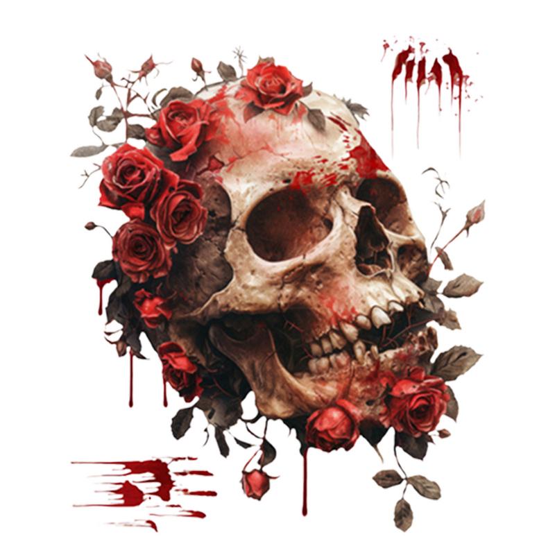 Floral Skull Stickers Self-Adhesive Removable Toilet Seat Decals Skull Bathroom Wall Decals Skull Horror Toilet Seat Stickers CHINA
Floral Skull Stickers Self-Adhesive Removable Toilet Seat Decals Skull Bathroom Wall Decals Skull Horror Toilet Seat Stickers CHINA