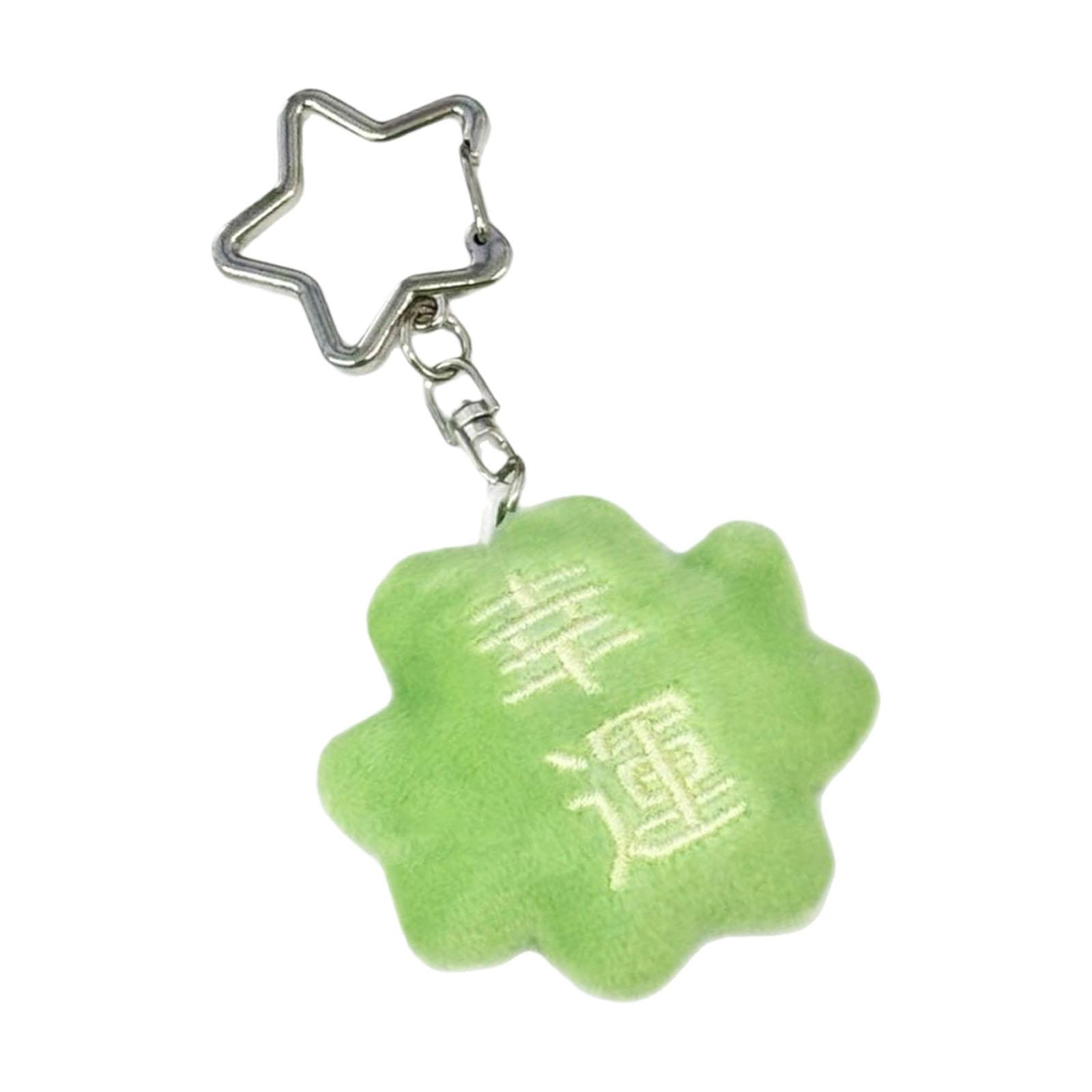 Lightweight Green Lucky Star Grass Plush Phone Strap Keychain Easy to Carry Symbolizes Good Luck for Students Girls
Lightweight Green Lucky Star Grass Plush Phone Strap Keychain Easy to Carry Symbolizes Good Luck for Students Girls