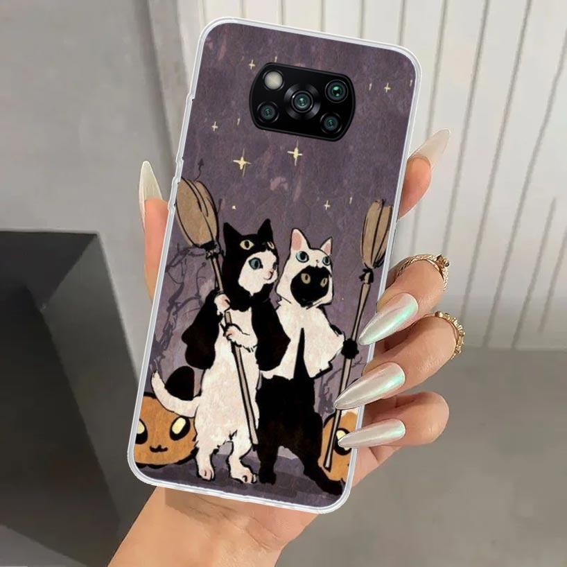 Black Cat Cartoon Cute Phone Case for Xiaomi Poco X5 X6 X7 Pro F7 Ultra M7 Redmi 15 15C 13 13C 12 12C 10 10A 10C 9 9A 9C 9T Shel Redmi 10 5G
Black Cat Cartoon Cute Phone Case for Xiaomi Poco X5 X6 X7 Pro F7 Ultra M7 Redmi 15 15C 13 13C 12 12C 10 10A 10C 9 9A 9C 9T Shel Redmi 10 5G