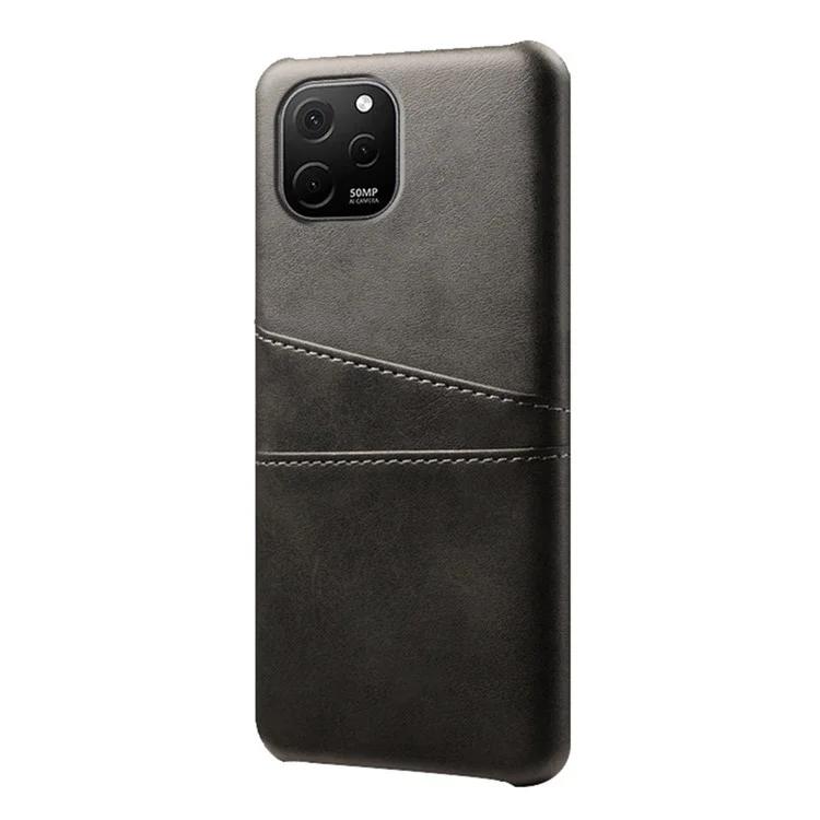 For Huawei nova Y61 4G Dual Card Slots Phone Back Cover PC PU Leather Phone Case Shell
For Huawei nova Y61 4G Dual Card Slots Phone Back Cover PC PU Leather Phone Case Shell