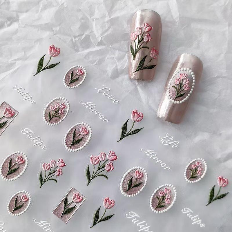 Стикер для нейл-арта Tulip Fresh Relief Трехмерная наклейка Роспись ногтей Новый китайский стиль Нишевый и универсальный T161-Pearl Tulip
Стикер для нейл-арта Tulip Fresh Relief Трехмерная наклейка Роспись ногтей Новый китайский стиль Нишевый и универсальный T161-Pearl Tulip