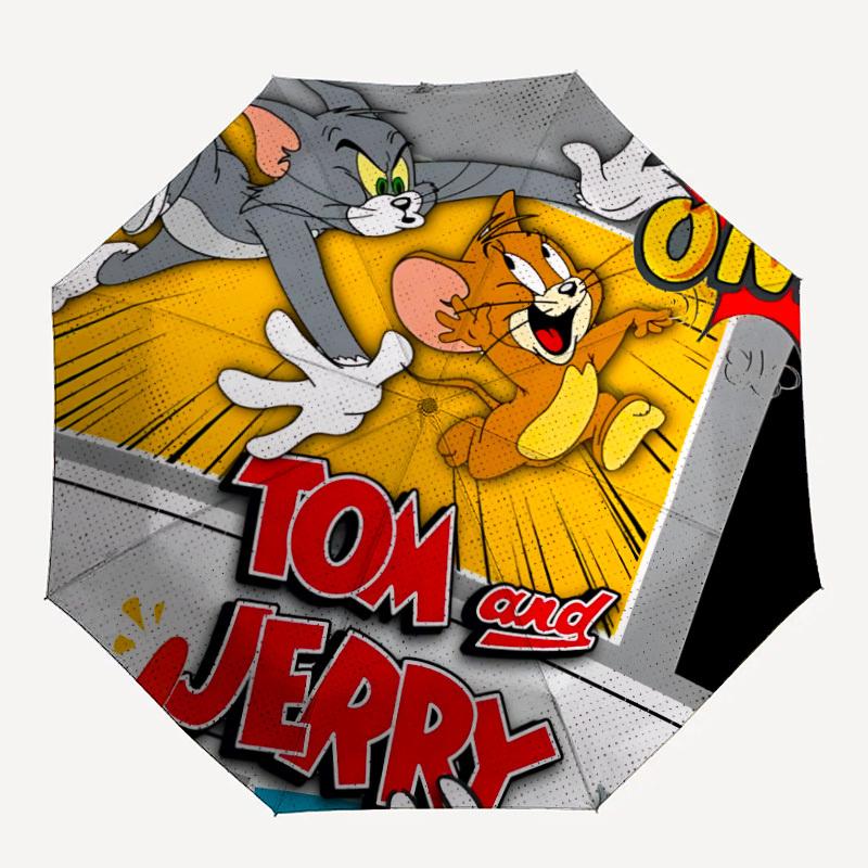 1pc Tom Jerry Automatic Folding Umbrella - Compact 8-Rib Design,Festive Gift for Friends & Family, Compact Umbrella 22013
1pc Tom Jerry Automatic Folding Umbrella - Compact 8-Rib Design,Festive Gift for Friends & Family, Compact Umbrella 22013