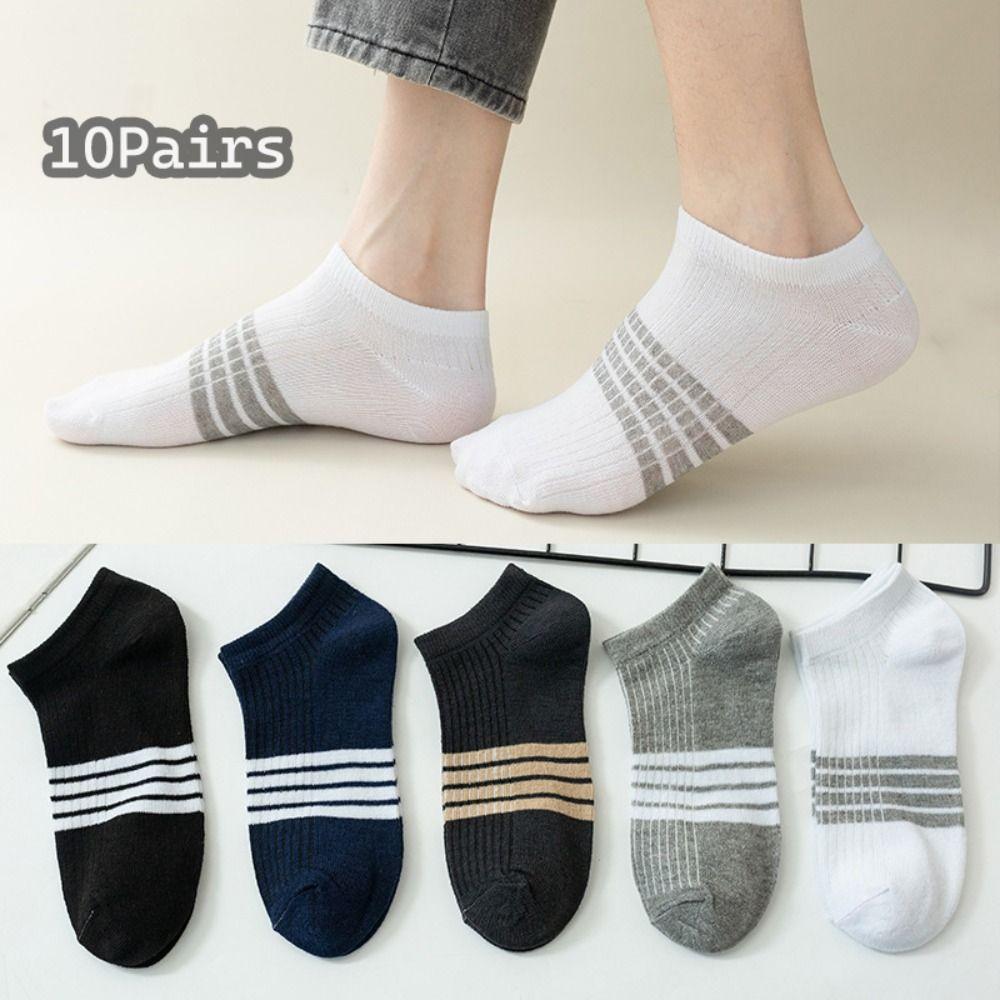 10Pairs Breathable Striped Invisible Socks Cotton Men s Tube Socks Ankle Thin Socks Summer 10Pairs
10Pairs Breathable Striped Invisible Socks Cotton Men s Tube Socks Ankle Thin Socks Summer 10Pairs