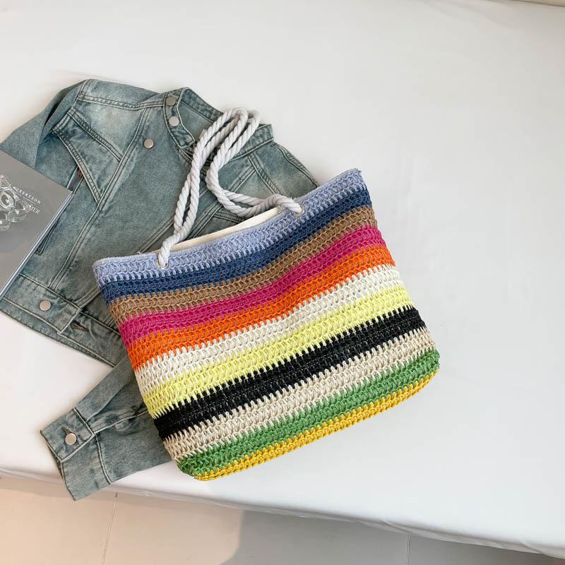 Летняя контрастная полосатая сумка-тоут 2025 весна новая литературная маленькая свежая сумка через плечо ленивый стиль сумочка
Летняя контрастная полосатая сумка-тоут 2025 весна новая литературная маленькая свежая сумка через плечо ленивый стиль сумочка