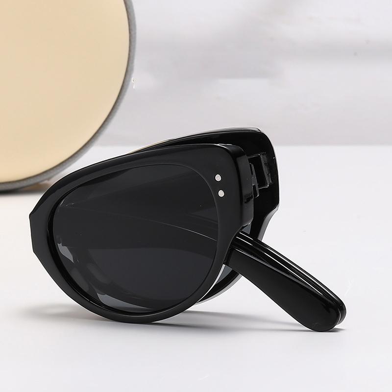 Retro Cat Eyes Foldable New High-end Fashion-proof Sun Protection And Ultraviolet Narrow Frame Sunglasses 9674
Retro Cat Eyes Foldable New High-end Fashion-proof Sun Protection And Ultraviolet Narrow Frame Sunglasses 9674