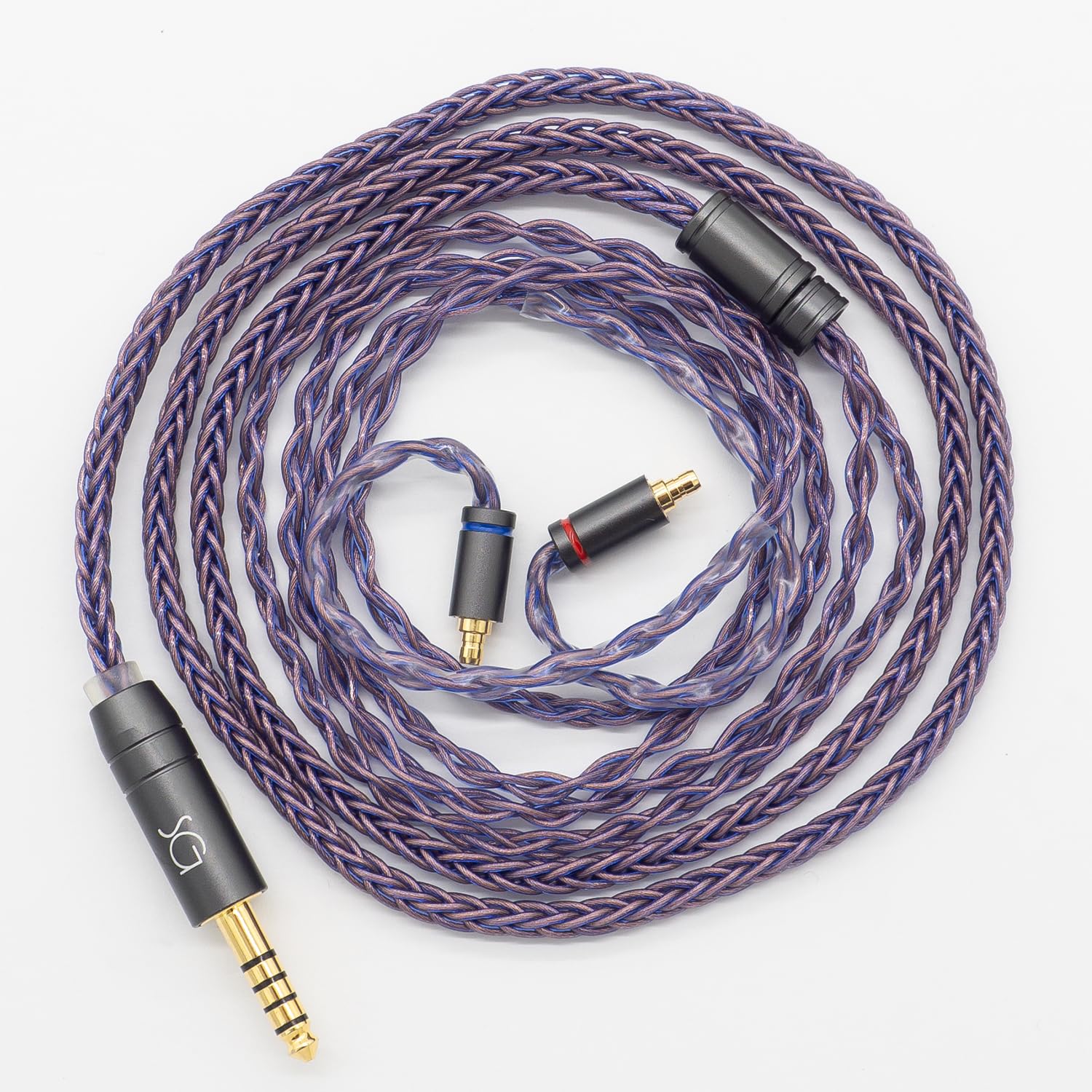 SoundsGood BlueFlame 8 Core Handmade Recable High Purity Oxygen Free Copper PCUHD Earphone Upgrade Cable Balanced Connection Replacement Cable
SoundsGood BlueFlame 8 Core Handmade Recable High Purity Oxygen Free Copper PCUHD Earphone Upgrade Cable Balanced Connection Replacement Cable