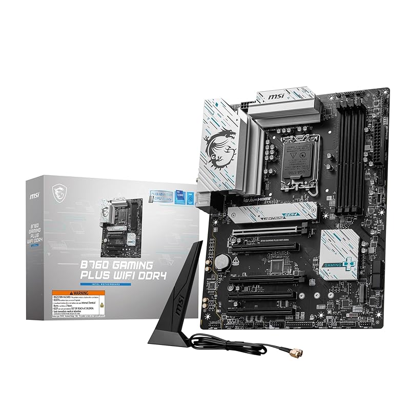 MSI B760 GAMING PLUS WIFI DDR4 Intel 14th/13th/12th generation Core processor compatible ATX motherboard MB6563
MSI B760 GAMING PLUS WIFI DDR4 Intel 14th/13th/12th generation Core processor compatible ATX motherboard MB6563