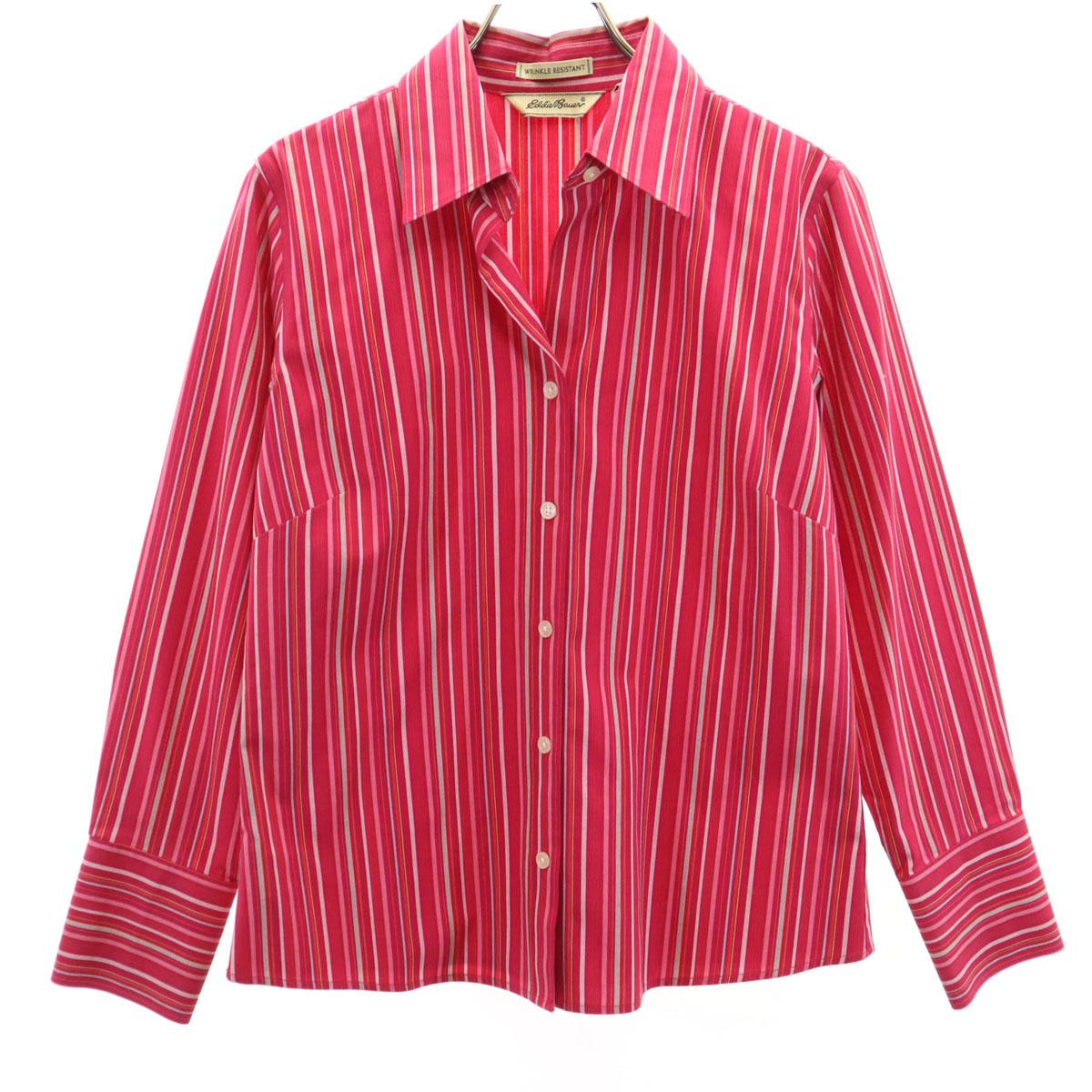 Eddie Bauer Рубашка с длинным рукавом из хлопка с полосатым узором S Красно-розовый Для улицы Женская Б/у
Eddie Bauer Рубашка с длинным рукавом из хлопка с полосатым узором S Красно-розовый Для улицы Женская Б/у