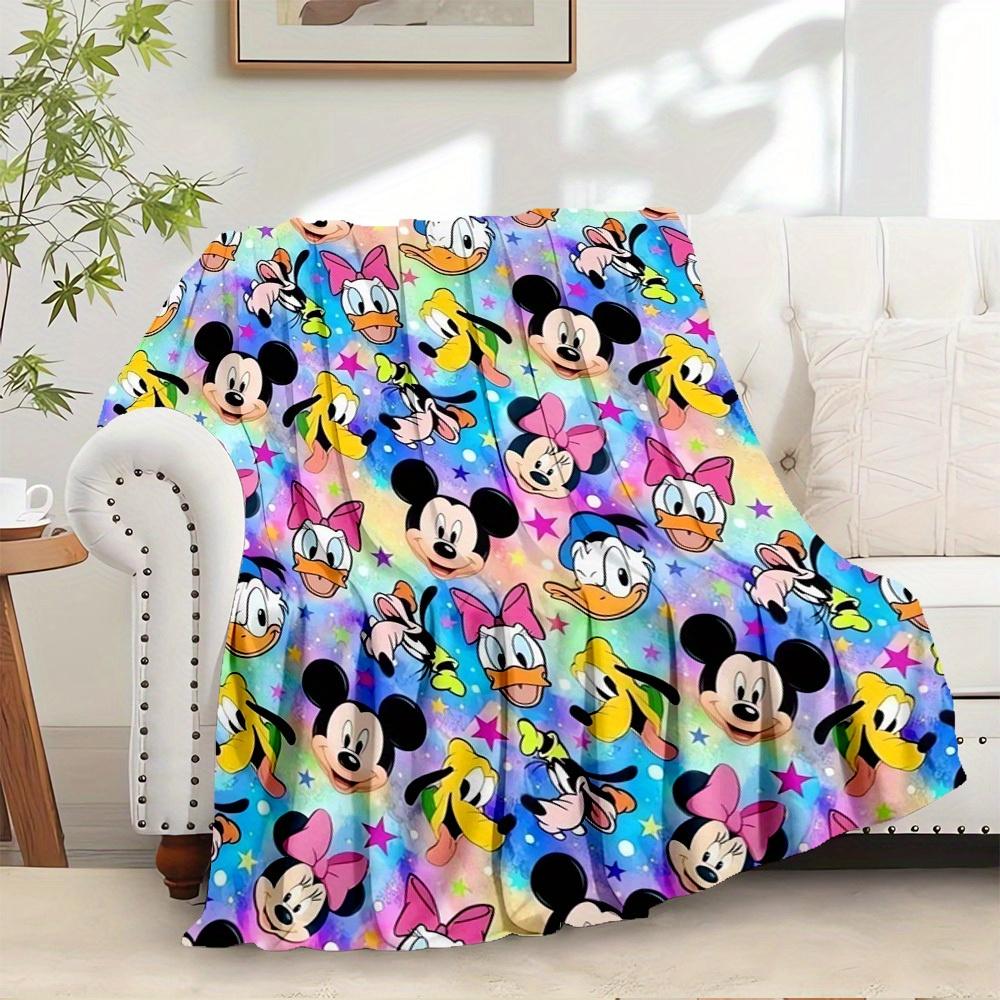 1 Mickey Mouse and Friends Velvet Throw Blanket for Bedding, Sofa Cover, Gift or Home Decor - Soft and warm microfiber blanket with bright c 130x150cm
1 Mickey Mouse and Friends Velvet Throw Blanket for Bedding, Sofa Cover, Gift or Home Decor - Soft and warm microfiber blanket with bright c 130x150cm