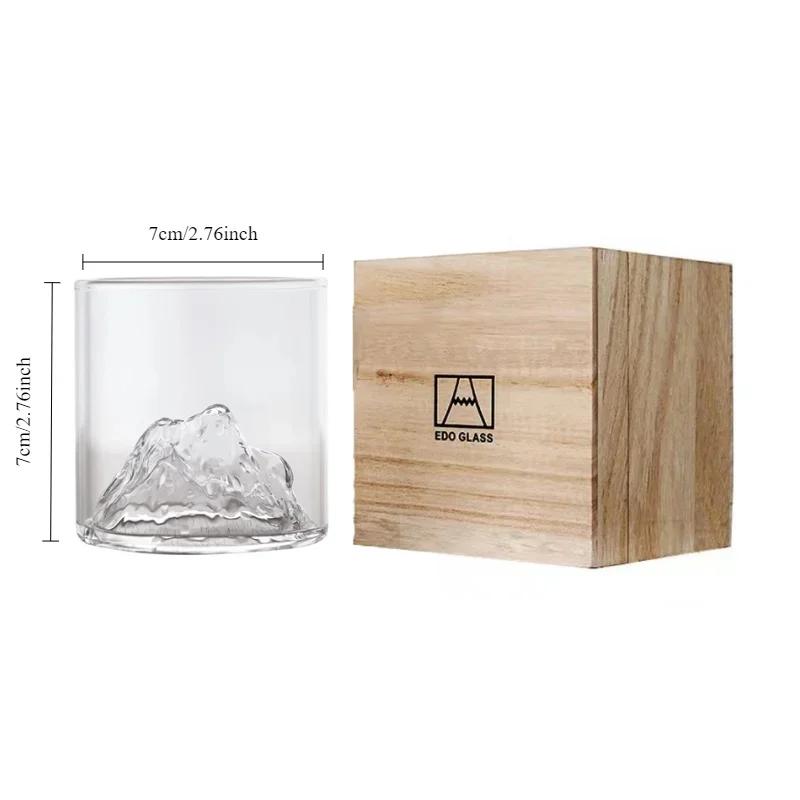Япония 3D Горный стакан для виски Ледник Старомодные стаканы для виски Рок Стаканы для виски Деревянная подарочная коробка Чашка для водки Бокал для вина 101-200ml
Япония 3D Горный стакан для виски Ледник Старомодные стаканы для виски Рок Стаканы для виски Деревянная подарочная коробка Чашка для водки Бокал для вина 101-200ml