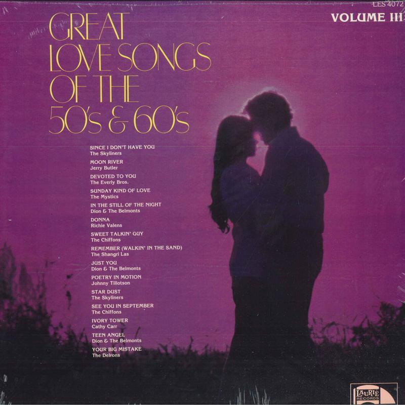 LP Record VARIOUS - Great Love Songs Of The 50 s & 60 s LES4072 Laurie Records 1985 US Rock
LP Record VARIOUS - Great Love Songs Of The 50 s & 60 s LES4072 Laurie Records 1985 US Rock