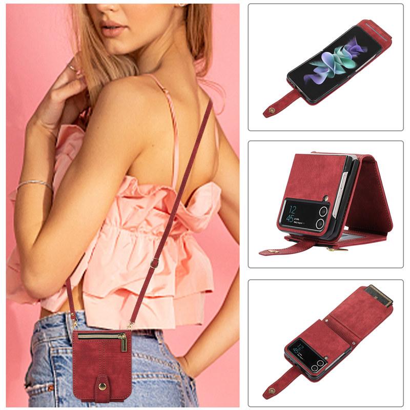 Long Lanyard Leather Phone Case For Samsung Z Flip 7 6 5 4 3 5G Galaxy Flip7 FE Flip6 Zipper Card Wallet Pocket Back Cover Samsung Z Flip 7 FE червоний
Long Lanyard Leather Phone Case For Samsung Z Flip 7 6 5 4 3 5G Galaxy Flip7 FE Flip6 Zipper Card Wallet Pocket Back Cover Samsung Z Flip 7 FE червоний