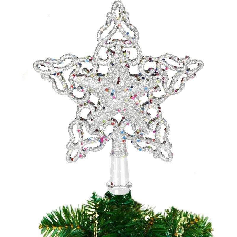 1Pcs 17cm Christmas Tree Top Decoration Sparkling Star Xmas Tree Decor Party Supplies Home Decoration Navidad New Year 2026 Gift
1Pcs 17cm Christmas Tree Top Decoration Sparkling Star Xmas Tree Decor Party Supplies Home Decoration Navidad New Year 2026 Gift