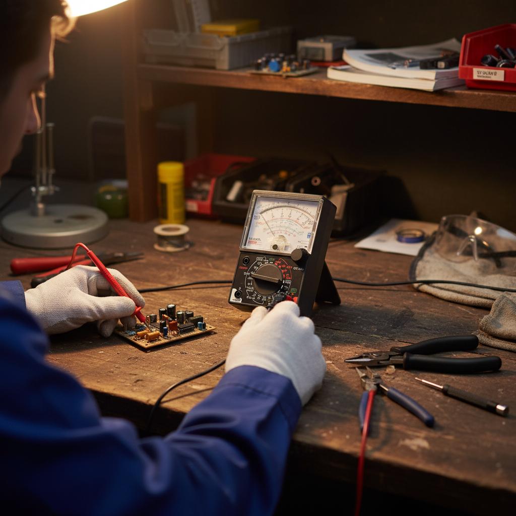 High Accuracy YX 360TRn Analog Multimeter For Electrical Repair & Learning Multimetro Resistor Tester With Coat Electrician Tool China Mainland
High Accuracy YX 360TRn Analog Multimeter For Electrical Repair & Learning Multimetro Resistor Tester With Coat Electrician Tool China Mainland
