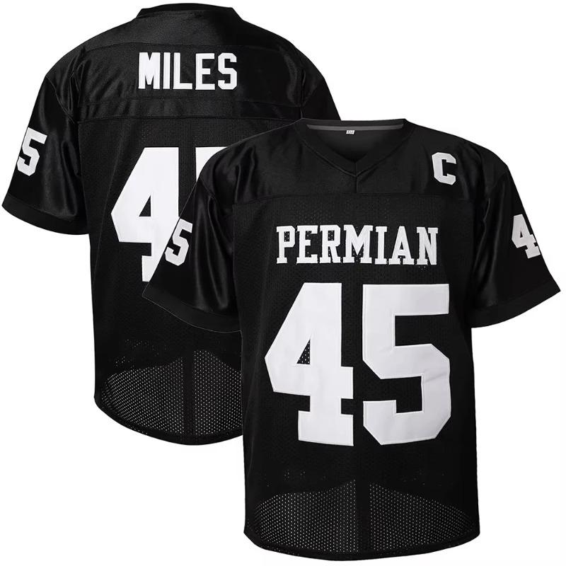DRIPX Boobie Miles #45 Permian American Football Sport Jersey Shirt Embroidery Sewing Outdoor Sportswear Loose Clothes High Quality XXXL
DRIPX Boobie Miles #45 Permian American Football Sport Jersey Shirt Embroidery Sewing Outdoor Sportswear Loose Clothes High Quality XXXL
