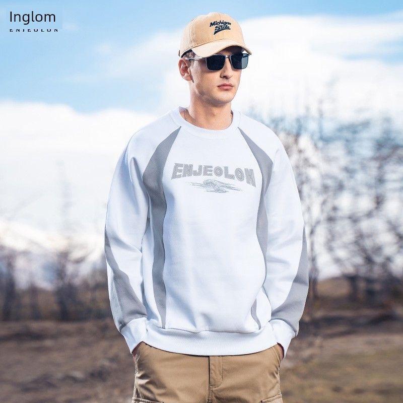 Yingjuelun 370g Heavyweight Air Layer Sweatshirt for Men 2025 Autumn and Winter Trendy American Style Patchwork Color-Block Letter Top
Yingjuelun 370g Heavyweight Air Layer Sweatshirt for Men 2025 Autumn and Winter Trendy American Style Patchwork Color-Block Letter Top