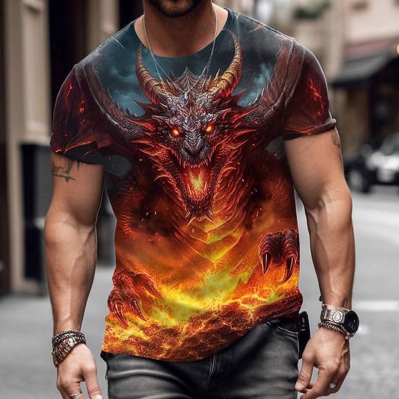 Men s Animal Dragon T Shirt Graphic Tee Short Sleeve T shirt 3D Print Crew Neck Shirt Designer Casual Outdoor Vacation Daily XL
Men s Animal Dragon T Shirt Graphic Tee Short Sleeve T shirt 3D Print Crew Neck Shirt Designer Casual Outdoor Vacation Daily XL