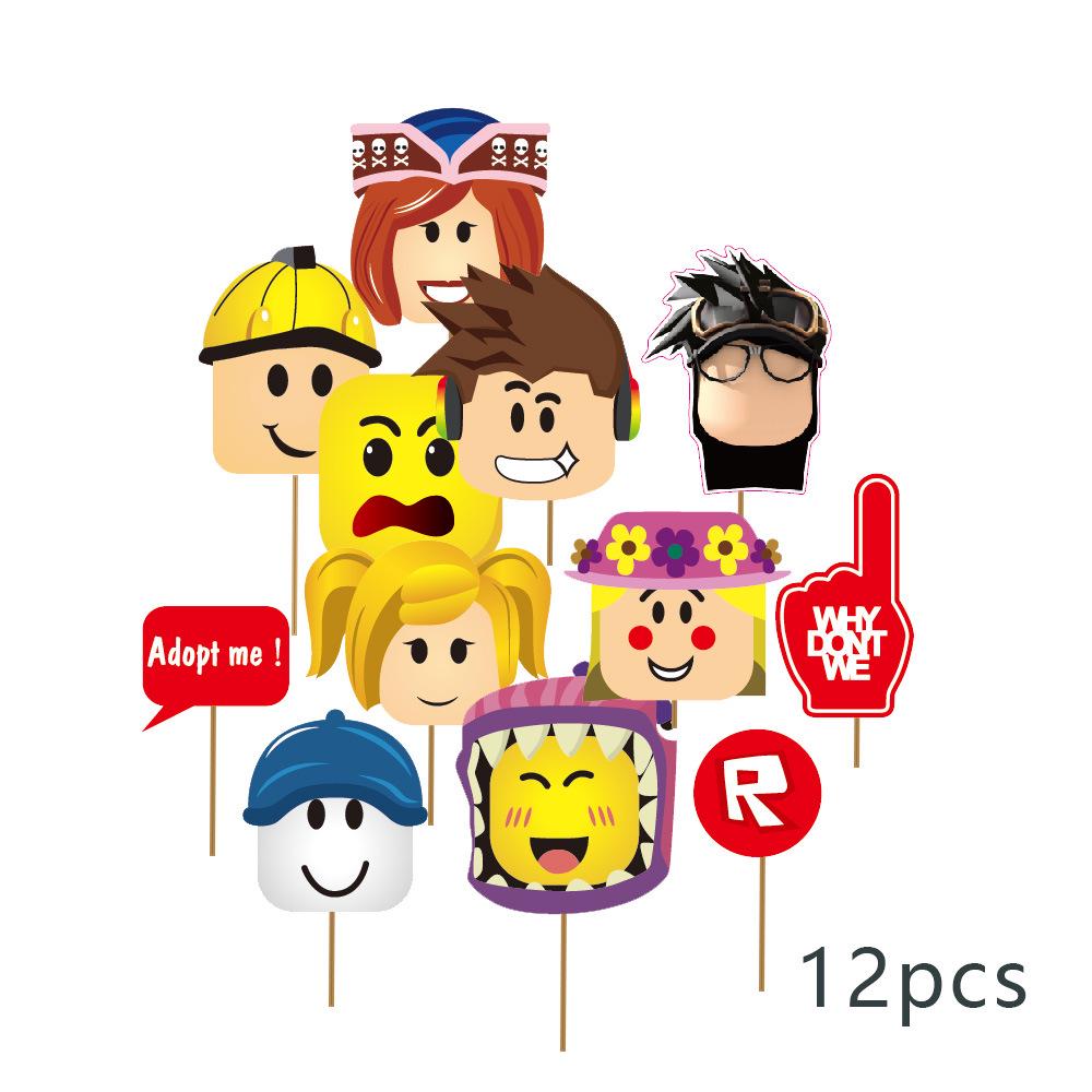 Реквизит для фотосессии на вечеринке Roblox: Набор из 12 предметов Robert Toys One size
Реквизит для фотосессии на вечеринке Roblox: Набор из 12 предметов Robert Toys One size