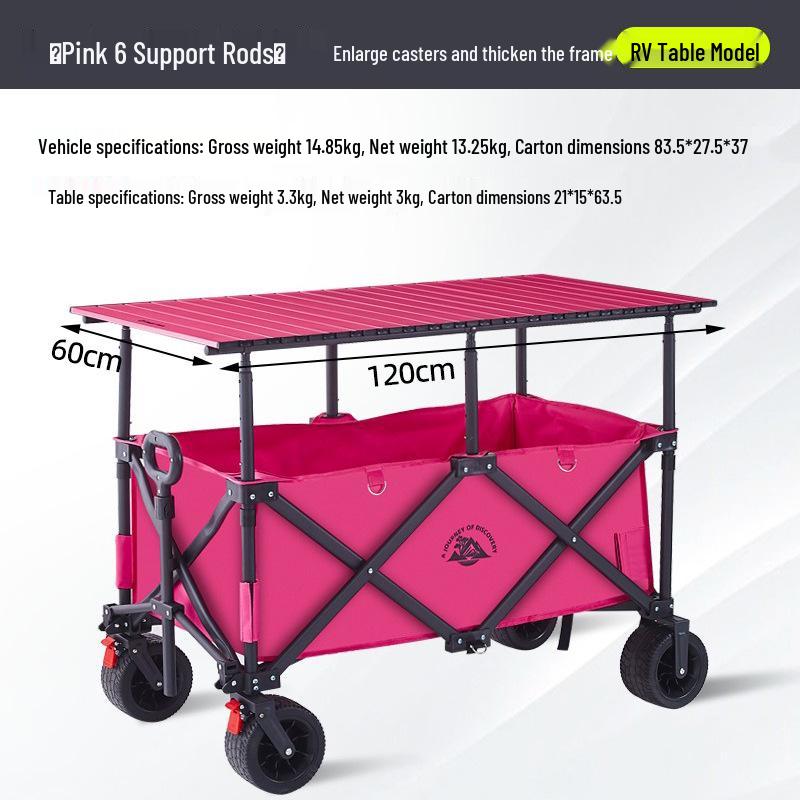 Adjustable Height Camper Van Snack Cart with Sunshade for Night Markets
Adjustable Height Camper Van Snack Cart with Sunshade for Night Markets