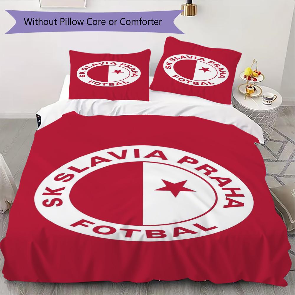 SK Prague Slavia Pattern Bedding uilt Set uilt Cover Pillowcase Home Decoration Birthday Gift (1 * duvet cover + 2 * pillowcase without core)86 135x200cm
SK Prague Slavia Pattern Bedding uilt Set uilt Cover Pillowcase Home Decoration Birthday Gift (1 * duvet cover + 2 * pillowcase without core)86 135x200cm