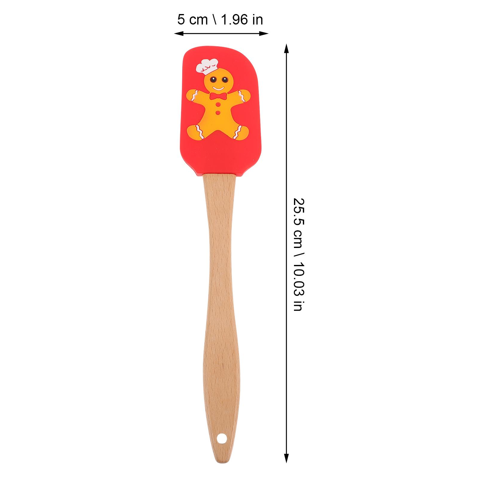 1pcs Christmas Spatula Silicone Wood Handle Gingerbread Pattern Baking Tool Kitchen Gadget For Cake Cream Butter Spreader червоний
1pcs Christmas Spatula Silicone Wood Handle Gingerbread Pattern Baking Tool Kitchen Gadget For Cake Cream Butter Spreader червоний