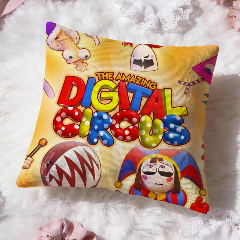 The Amazing Digital CircusS Cushion Cover Premium Comfort Reversible Pillow Cove -Two in One Design for Any Room & Car Interior 30cmx30cm
The Amazing Digital CircusS Cushion Cover Premium Comfort Reversible Pillow Cove -Two in One Design for Any Room & Car Interior 30cmx30cm